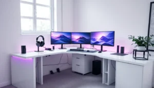 Best White L-Shaped Gaming Desks in 2026: Complete Buyer’s Guide